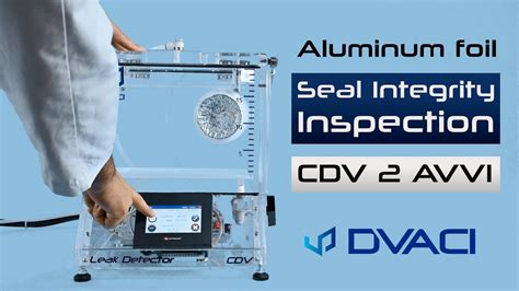 types of seal leak tests for sealed trays|ultrasonic seal testing.